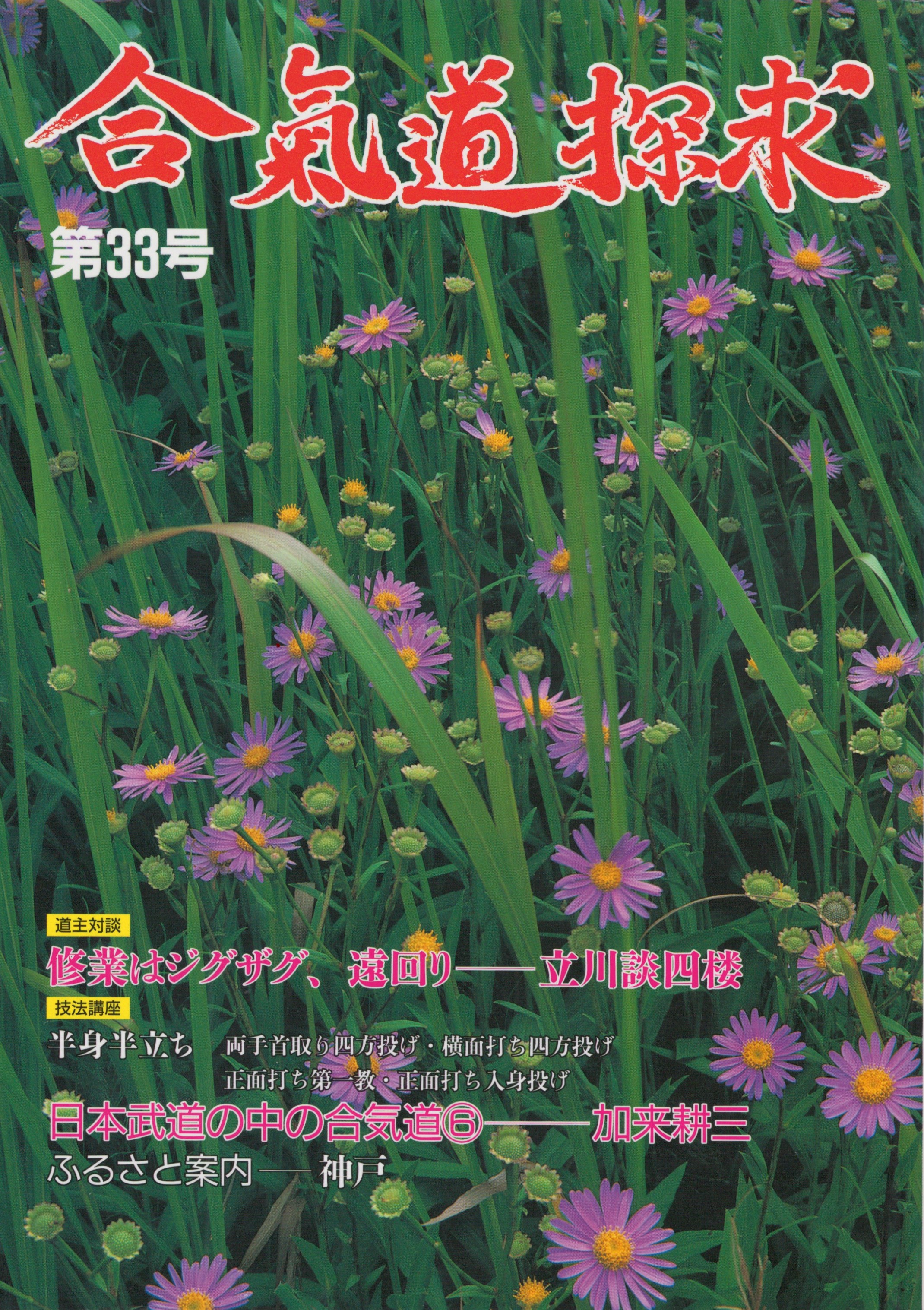 古本、中古本、古書籍の通販は「日本の古本屋」　日本の古本屋　合気道探求　修業はジグザグ、遠回り　第３３号　今井書店